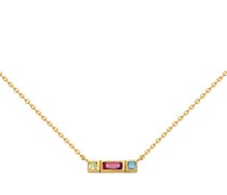 Halskette Seoul Necklace Peridot Rhodolite Topaz