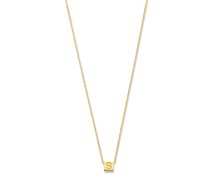 Halskette S Gold Le Carrã© Felie 14 Karat Cube Letter Charm