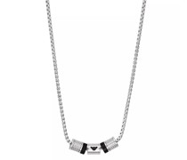 Halsketten Emporio Armani Onyx Rondelle Necklace