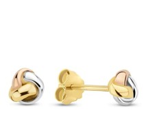 Ohrringe Tricolore Maeva 14 Karat Ear Studs