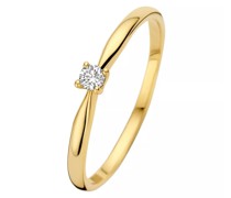 Ring De la Paix Céline 14 karat ring  diamond 0.05 ct