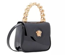 Shopper La Medusa Patent Leather Mini Bag