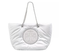 Tote Ella Metallic Puffy Chain Tote