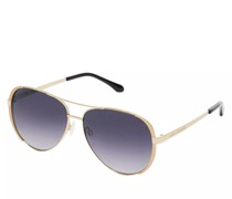 Sonnenbrille La Villette Ruby aviator sunglasses with black len
