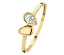 Ring Monte Napoleone Natalia 9 karat ring with zirconia