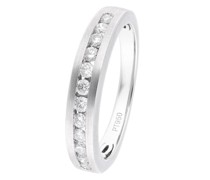 Ring Ring with 12 diamonds zus. approx. 0.37ct