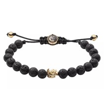 Armbänder Stacked Lava Bead Bracelet