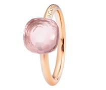 Ring Ring Happy Holi Rose Quartz Cabochon