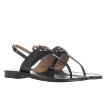 Sandalen & Sandaletten Jazmiah Leather Toe Post Flat Sandal