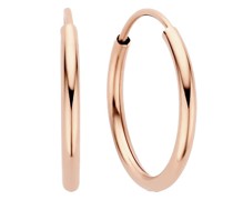 Ohrringe La Concorde Cerise 14 karat rose hoop earrings