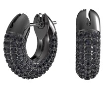 Ohrringe Dextera hoop Small Black Ruthenium plated
