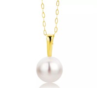 Halskette 9KT Necklace Freshwater-Cultured Pearl