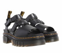 Sandalen & Sandaletten Ricki 3-Strap Sandal Black Nappa Lux