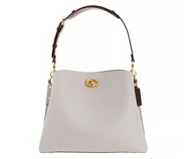 Shopper Colorblock Leather Willow Shoulder Bag