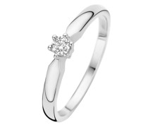 Ring De la Paix Sybil 14 karat ring  diamond 0.10 ct
