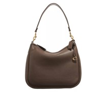 Satchel Bag Soft Pebble Leather Cary Shoulder Bag