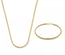 Halskette Cadeau d'Isabel 14 karat necklace and bracelet gif