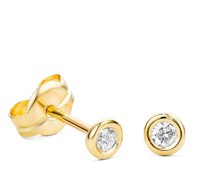 Ohrringe Solitaire Diamond Stud Earring