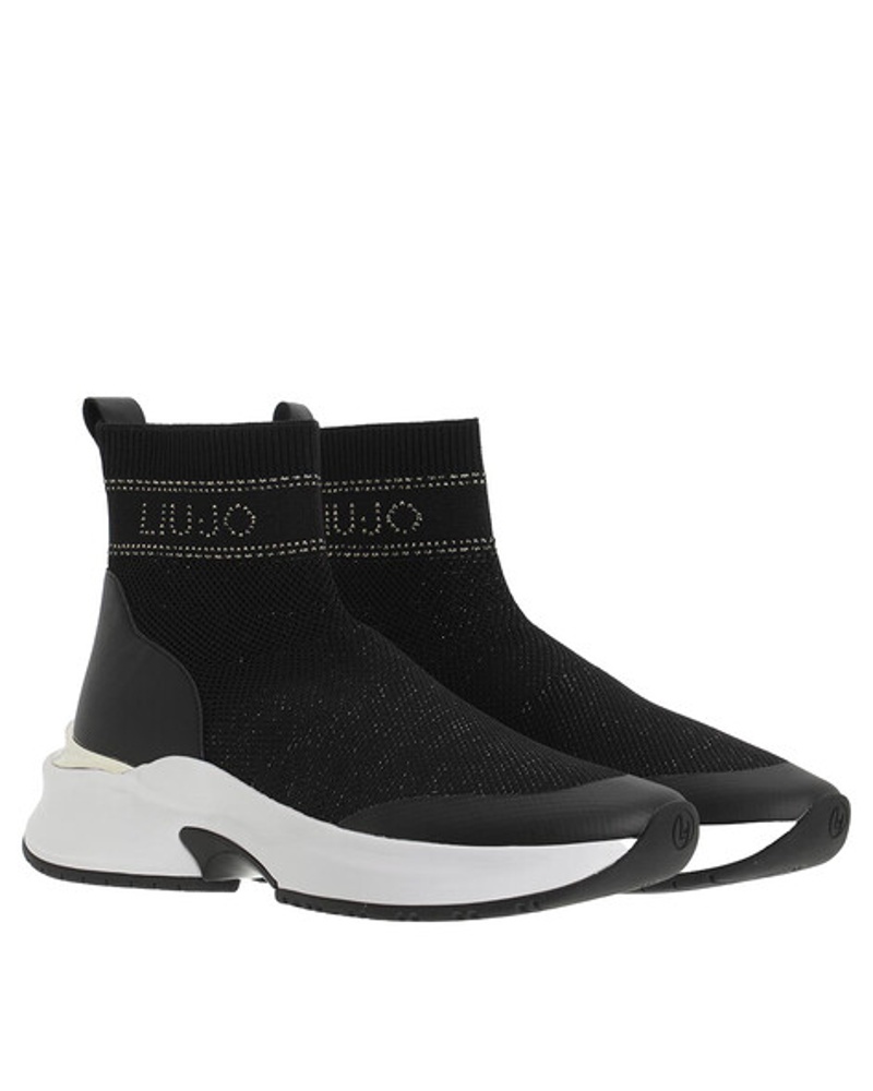 LIU JO Schuhe WONDER 2.0 Metallic/Rip Stop Gold BXX063 EX024 Damen Sneaker Neu