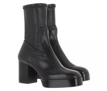 Boots & Stiefeletten Heeled Ankle Boots Leather