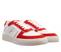 Sneakers CPH264 leather mix white/red