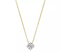 Halskette Necklace 3057BZI - Gold (14k) with Zirconia