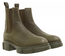 Boots & Stiefeletten Green Nabuc Leather Boots