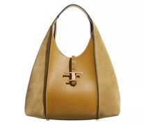 Hobo Bag T Timeless Hobo Bag In Smooth Leather And Suede