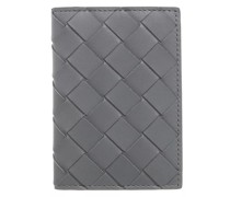 Portemonnaie Woven Card Case Leather