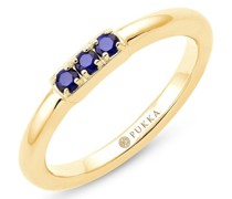 Ring Sapphire Bar Ring