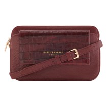 Crossbody Bags Femme Forte Amélie Bordeaux Calfskin Leather Cross