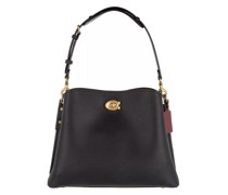 Shopper Polished Pebble Leather Willow Shoulder Bag