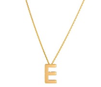 Halskette Necklace Letter E