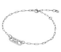 Armband Sterling Silver Pavé Empire Link Chain Bracelet