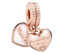 Charms You're Always in My Heart Teilbarer Charm-Anhänger
