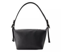 Crossbody Bags Double Bow Pouch - Leather - Black
