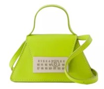 Shopper Crossbody - Leather - Lime Green