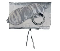 Zubehörsets Travel Set Beauty S Set Silk Bag With Eye Mask And