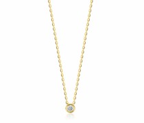 Halskette 9KT 0.04ct Diamond Necklace