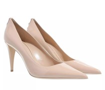 Pumps & High Heels Studded Street And Leather Party Style