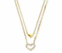 Halskette Belleville Amore 14 Karat Necklace With Zirconia