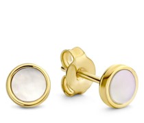 Ohrringe Belleville Luna 14 Karat Oorstekers With Freshwate