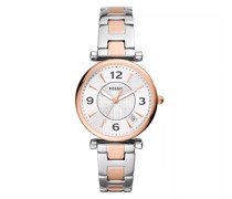 Uhr Carlie Three-Hand Date Stainless Steel Watch