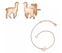 Ohrringe Set bracelet + ear studs sterling silver