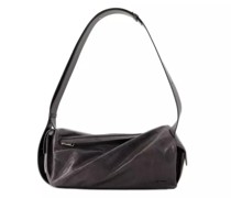 Shopper Shoulder Bag Labauletto - Leather - Grey