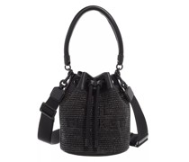 Beuteltasche Woven Raffia Bucket Bag