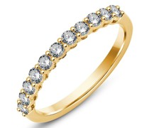 Ring Grand Shared Prong Band Diamond Ring