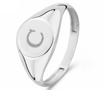 Ring Saint Germain Lauren 14 Karat Signet Ring Letter C