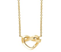 Halskette Knotted Heart Pendant with Chain
