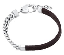 Armbänder Stainless Steel Leather Bracelet